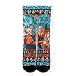 Goku Blue Dragon Ball Christmas Otaku Socks GA2311