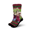 Broly Dragon Ball Christmas Otaku Socks GA2311