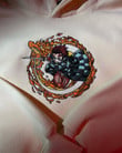 Tanjiro Demon Slayer Embroidered Hoodie Fire