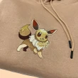 Pokemon Eevee Embroidered Hoodie