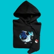 Pokemon Mega Charizard X Embroidered Hoodie