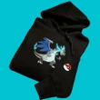 Pokemon Mega Charizard X Embroidered Hoodie