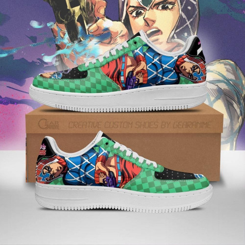 Guido Mista Sneakers JoJo Anime Shoes Fan Gift Idea PT06 GG2810