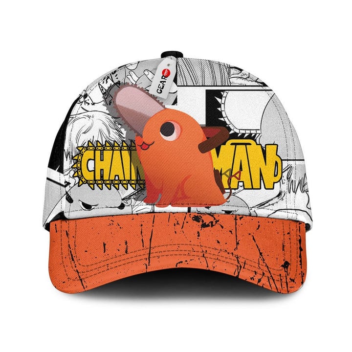 Pochita Baseball Cap Chainsaw Man Custom Anime Hat For Fans GO0310