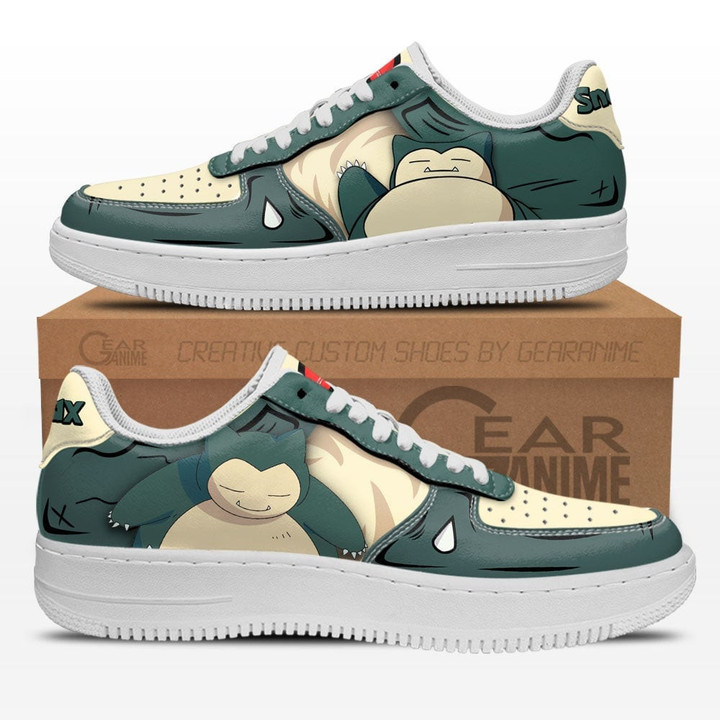 Pokemon Snorlax Air Sneakers Custom Anime Shoes GG2810