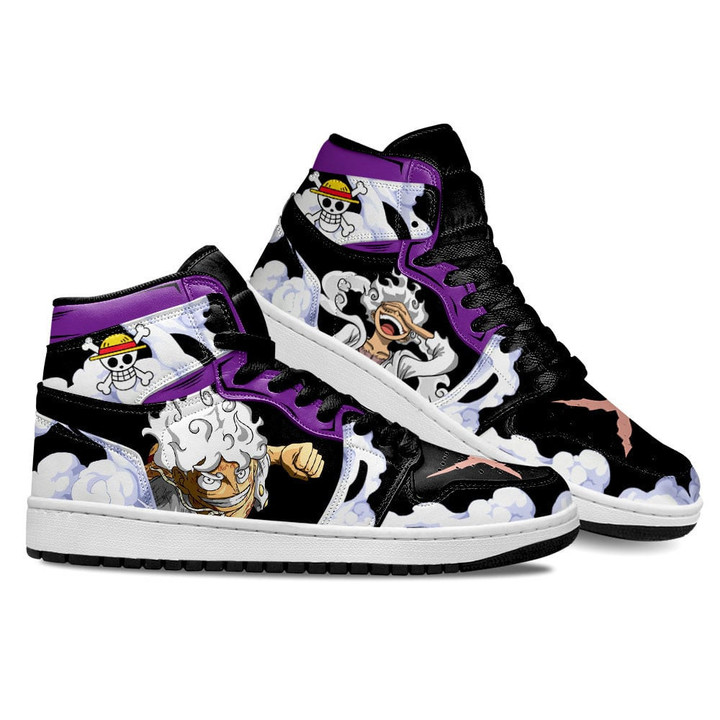One Piece Luffy Nika JD1s Sneakers Custom Anime Shoes MN1608 GG2810