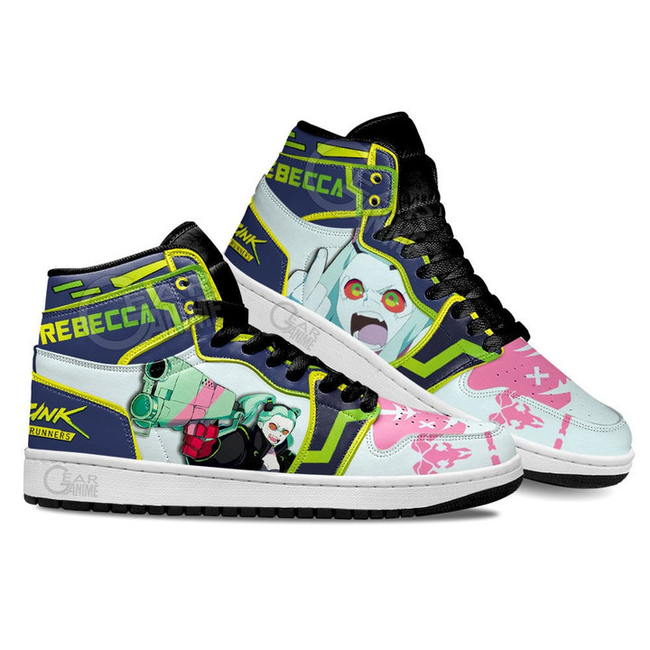 Cyberpunk Edgerunners Rebecca Shoes Custom For Anime Fans GG2810
