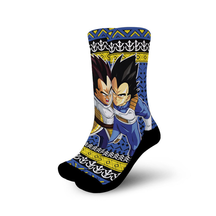 Vegeta Dragon Ball Christmas Otaku Socks GA2311