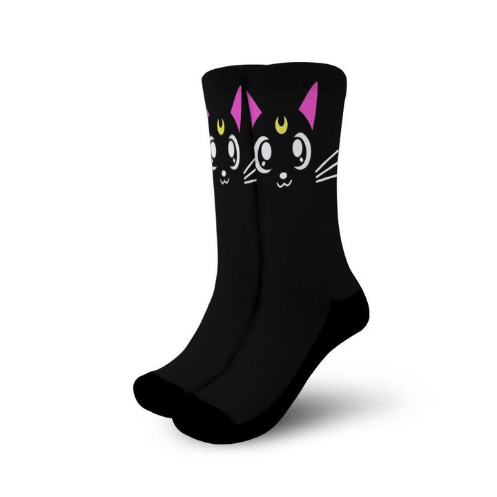 Luna Cat Sailor Uniform Otaku Socks GA2311