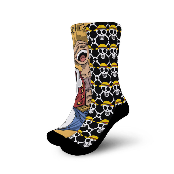 Luffy Gear 5 One Piece Otaku Socks GA2311