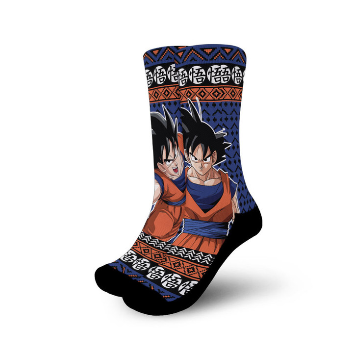 Goku Dragon Ball Christmas Otaku Socks GA2311