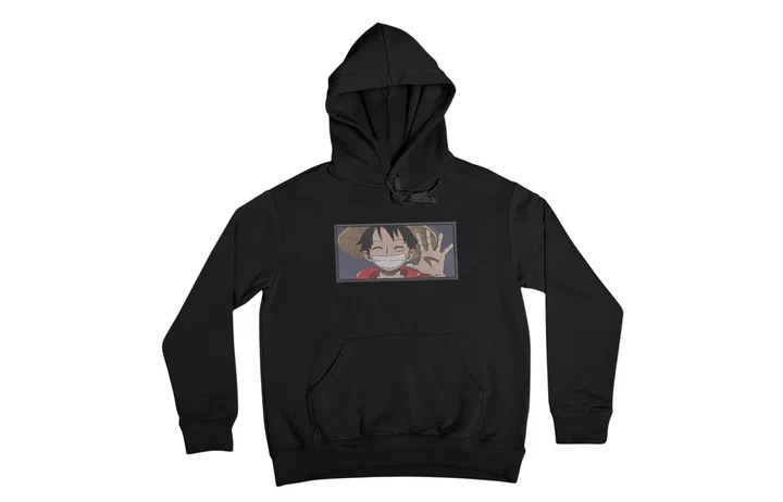 Embroidered Luffy 4 Hoodie