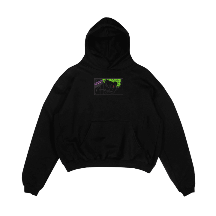 Blackout King Of Hell Hoodie SMALL / BLACK Official Hoodies Merch