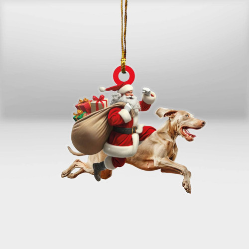 Weimaraner Car Ornament