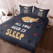 Corgi Bedding Set - All You Need Is Sleep