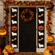 Corgi Halloween Porch Banner