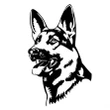 German Shepherd Stickers – Reflective Vinyl Decals for Cars & More