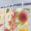 Corgi Spring Shower Curtain