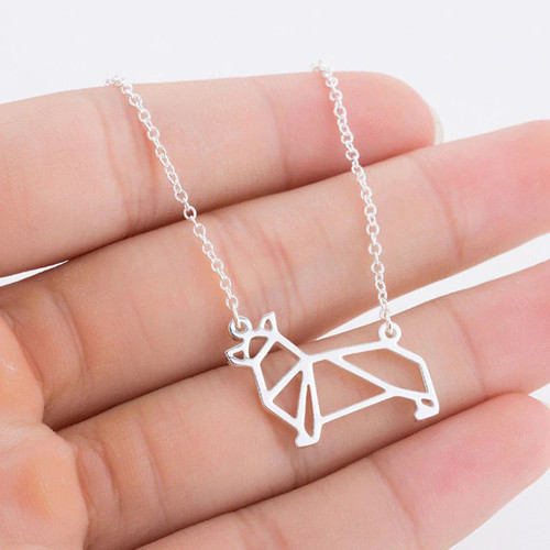 Corgi Dog Necklace for Women - Christmas Gift