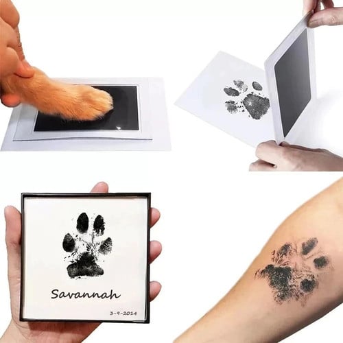 Pet Dog Footprint Handprint