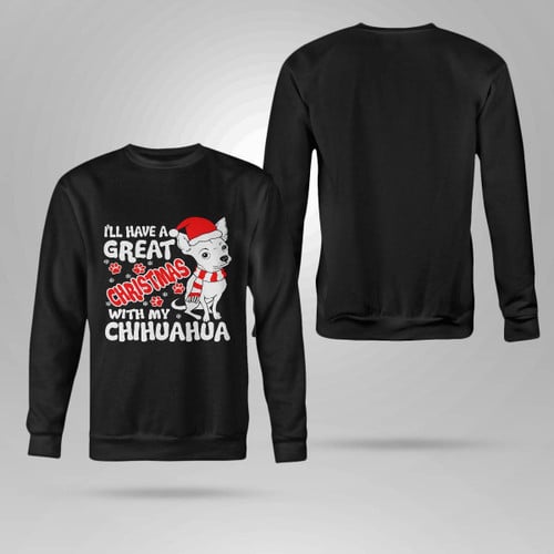 Chihuahua Christmas Sweatshirt, Hoodie, T-shirt
