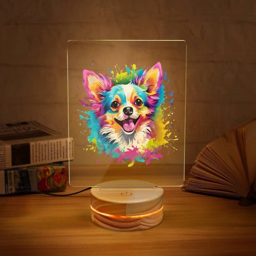 Chihuahua 3D Led Lamp