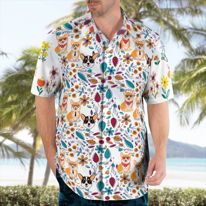 Corgi Hawaii Shirt