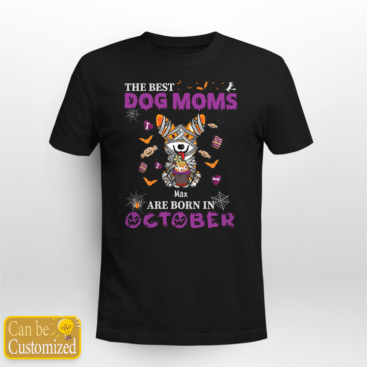 Custom Name Corgi Halloween T-shirt