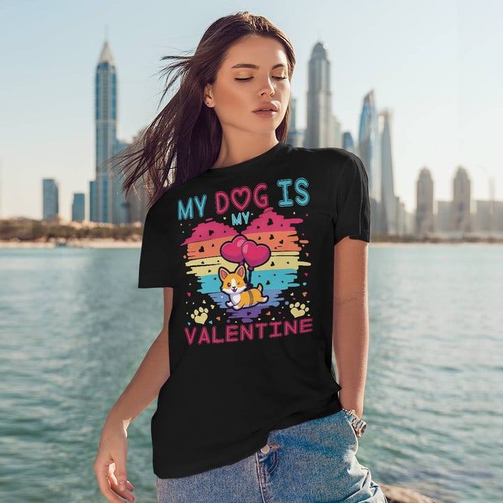 Corgi Valentine T-shirt, Hoodie, Sweatshirt