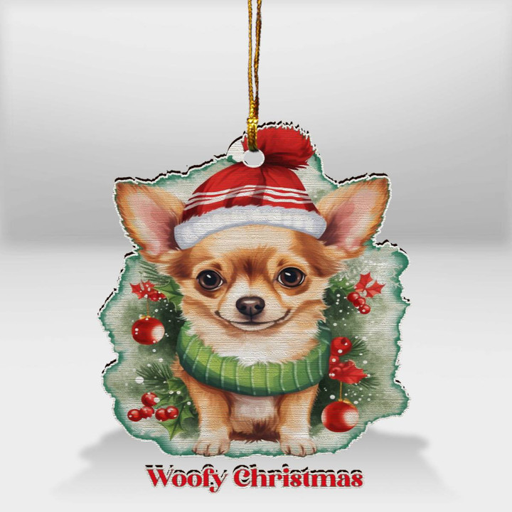 Chihuahua Christmas Ornament
