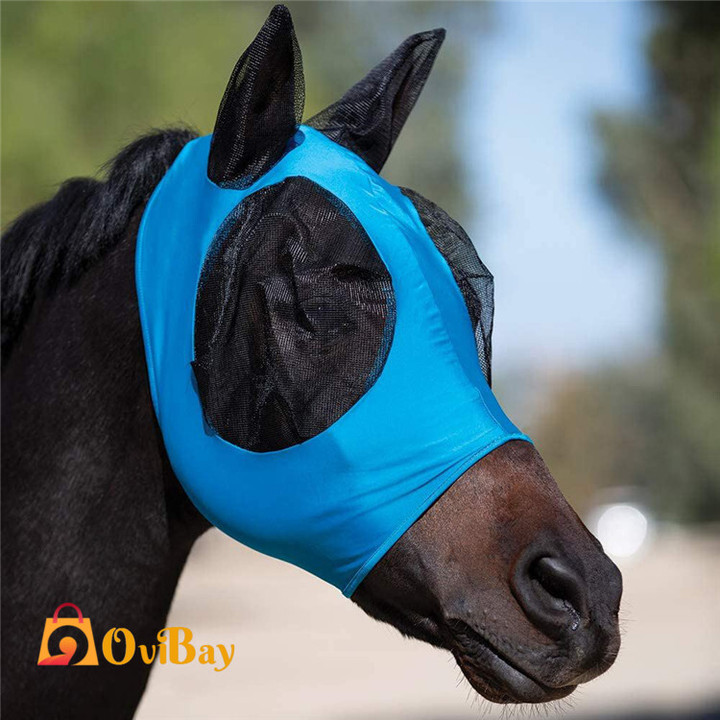 Equine Mask Anti-Fly Mesh