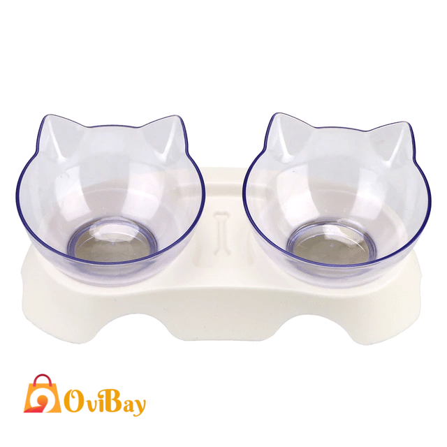 Cat-shaped Anti-Vomiting Non-Slip Cat Feeding Bowls