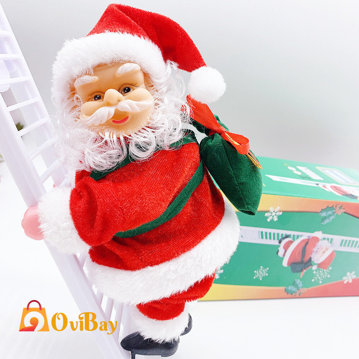 Electric Climbing Santa for Christmas Gift