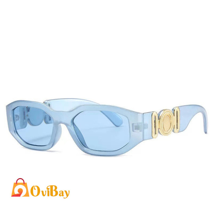 Men Women Brand Design Fashion Square Sun Glasses Shades UV400 Vintage Glasses