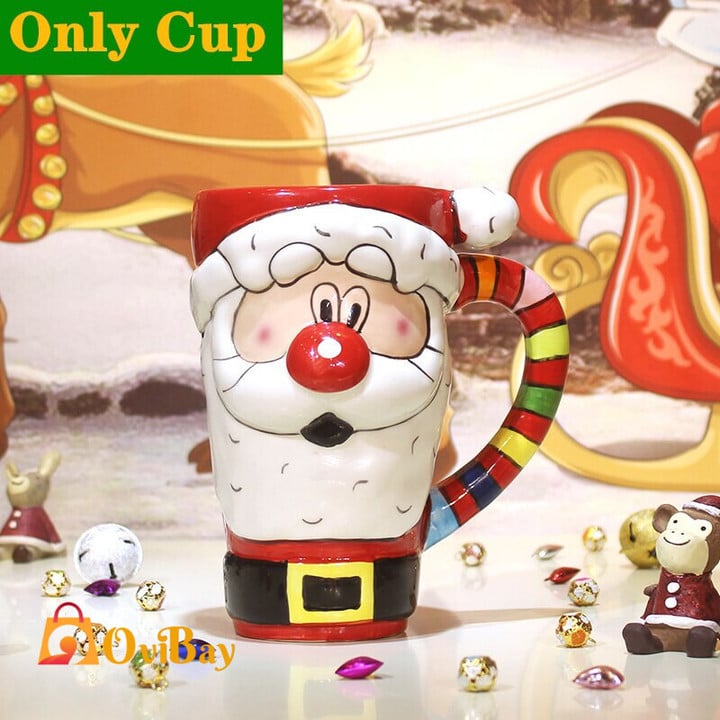 600ml Big Christmas Mugs Coffee Cups