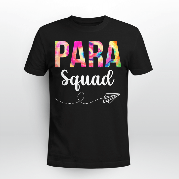 Paraprofessional Classic T-shirt Para Squad Tie Dye 2