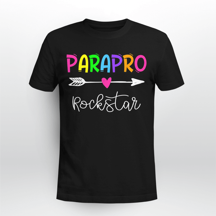 Paraprofessional Classic T-shirt Parapro Rockstar