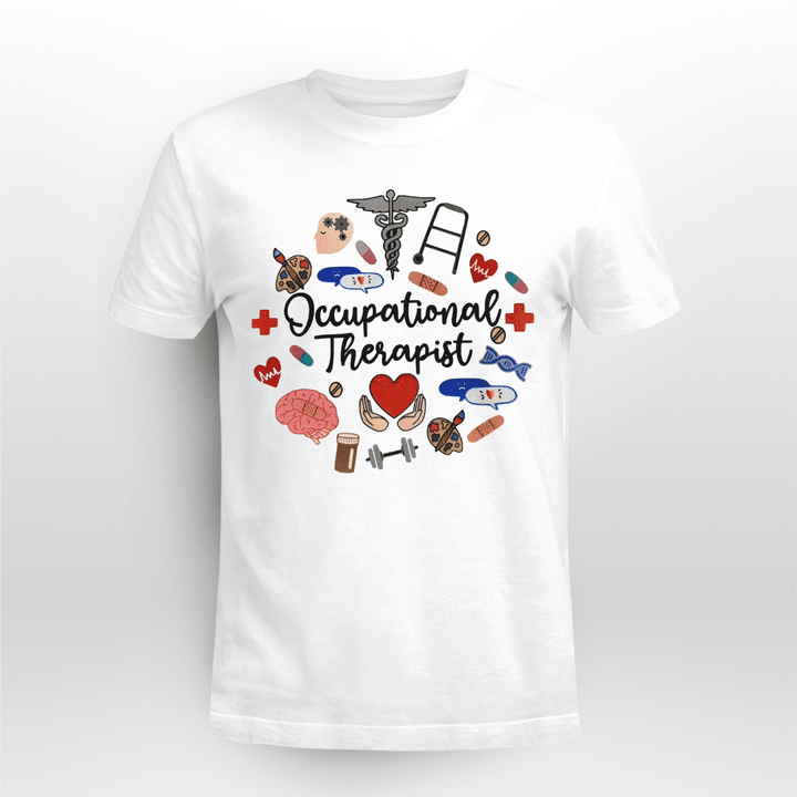 Occupational Therapist T-Shirt Cute Stickers