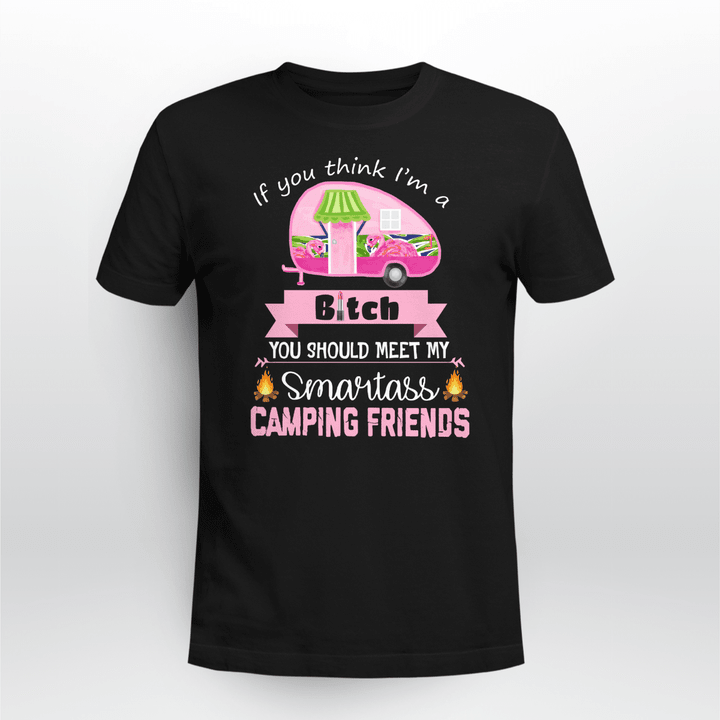 Camping Classic T-shirt You Should Meey My Smartass Camping Friends