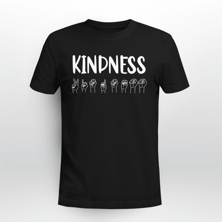 Sign language Classic T-shirt Kindness Matters
