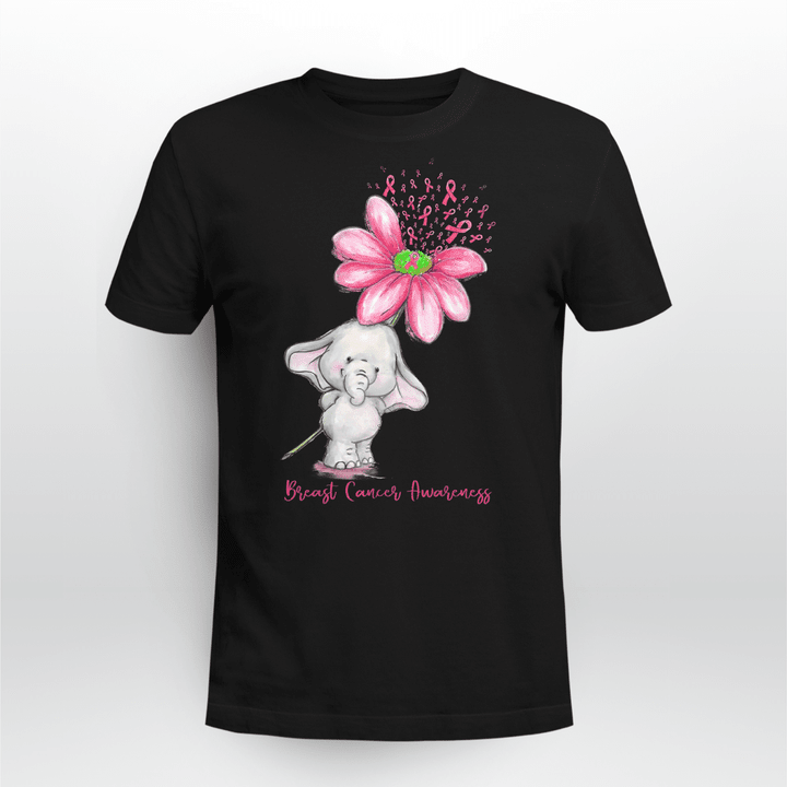 BCA Elephant Pink Flower T-Shirt