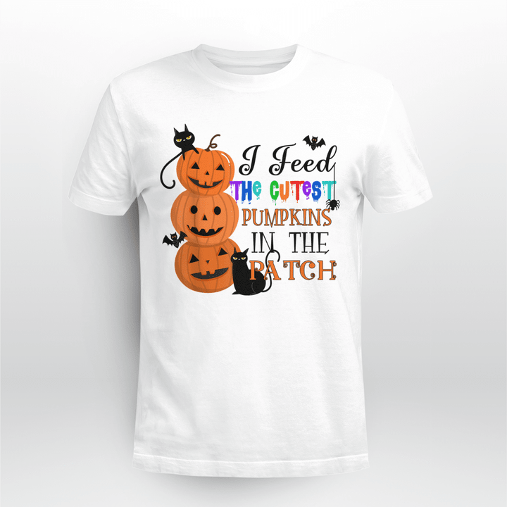 Lunch Lady Classic T-shirt I Feed The Cutest Pumpkins