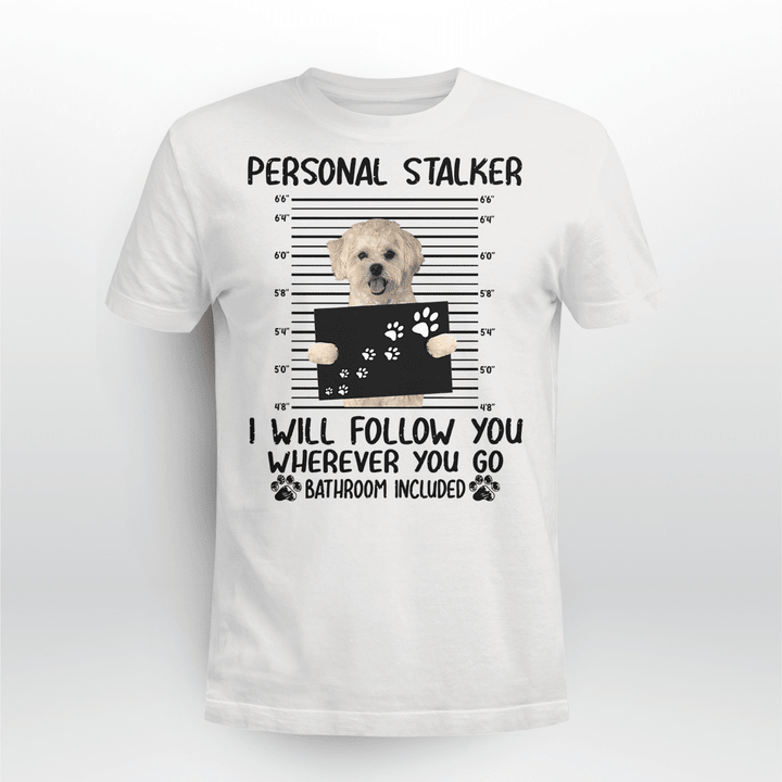 Pekapoo Dog Classic T-shirt Personal Stalker Follow You