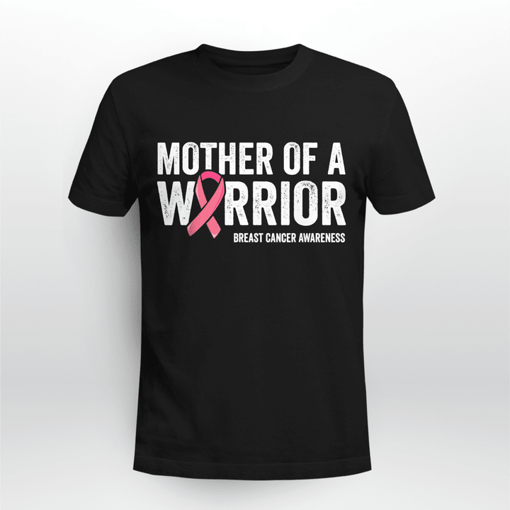 Breast Cancer Awareness Unisex T-shirt Mother Of A Warrior