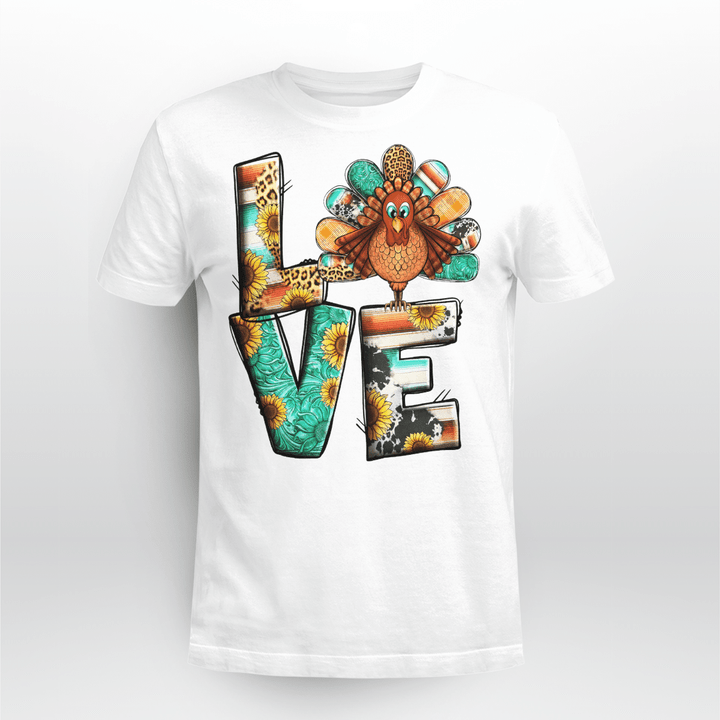 Thanksgiving T-shirt Love