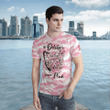 BCA T-Shirt In October We Wear Pink Blooming Flowers Butterfly Camouflage