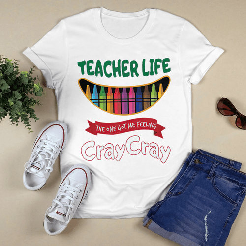 Teacher Easybears™Classic T-shirt Crayon Lover