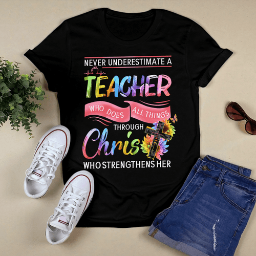 Teacher Easybears™Classic T-shirt Never Underestimate A Teacher