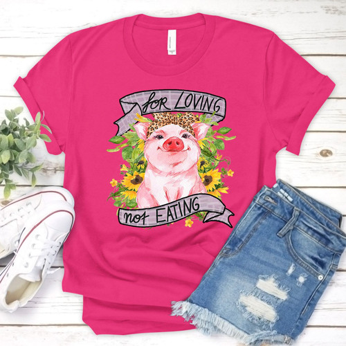 Pig Easybears™Classic T-shirt For Loving Not Eating