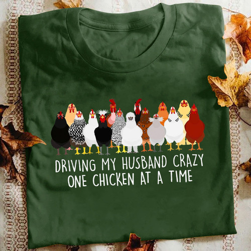 Chicken Easybears™Classic T-shirt Drive My Husband Crazy